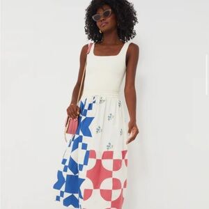 Sea New York Multi Tanya Patchwork Skirt